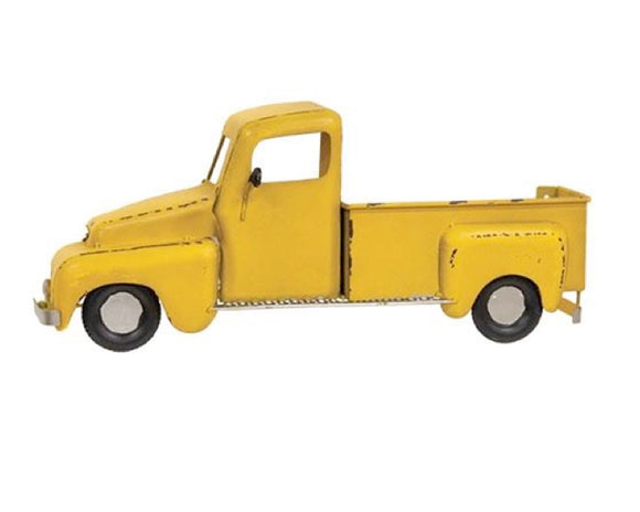 Yellow wall truck decor, Wall hanging for boys room, Distressed yellow antique truck wall hanging, JaBella Designs, Shopify