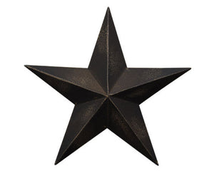 Black Barn Star, Antique Black, Aged Black, Barn Star, Country Star, Wall Hanging, Rustic, Farmhouse, Wall Plaque, JaBella Designs, Fixer Upper Style, Country Door