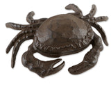 Wrought iron coastal crab key holder