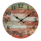 Farmhouse Clock, Colorful Clock, Children's Clock, Boys, Girls, Kids Decor, Playroom Decor, JaBella Designs