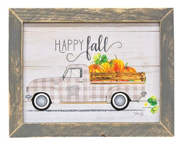 Buffalo Check, Plaid, Antique Truck, Pumpkins, Happy Fall, Homestead Harvest, Neutral Autumn Decor, Fall Decorations, JaBella Designs, Home Decor, Seasonal Accessories