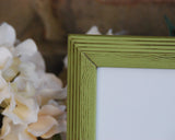 Apple green picture frame, 11x14 wood frames, Country green photo frames, Wall gallery frames, Country home decor, Nursery room wall decor, Kids playroom gallery wall, JaBella Designs