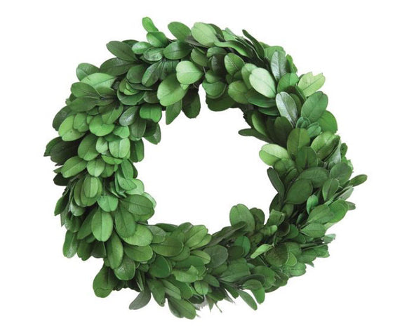 Boxwood wreath, Small green wreaths, Round real boxwood wreath, Farmhouse wreaths, Country home decor, JaBella Designs
